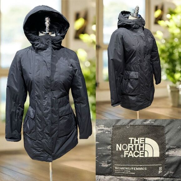 🔥 The North Face Down 550 Fill Insulated Winter Snow Parka Jacket Size S - Picture 1 of 13